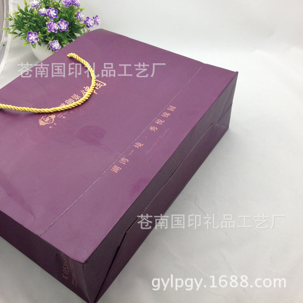 专色房地产纸袋手提袋1