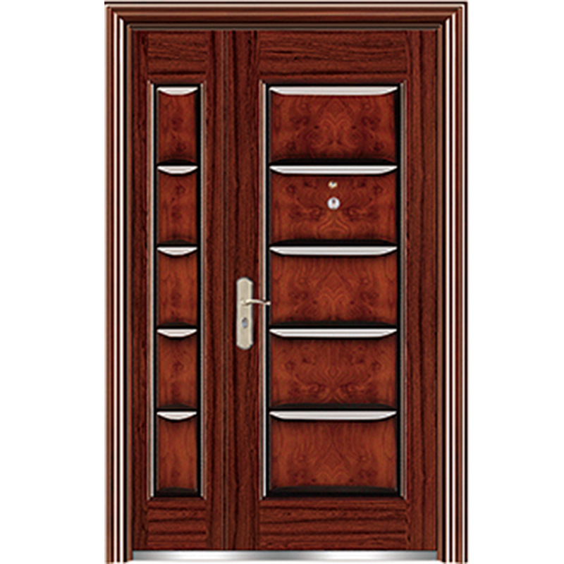 子母门(专业定制防盗门 仿实木纹进户门 精品钢质门 厂家直销)