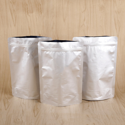 厂家供应通用礼品真空塑料袋定制自封自立袋茶叶食品拉链包装袋子