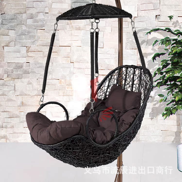 鸟巢吊篮藤椅鸟巢室内吊椅户外摇椅阳台休闲秋千椅一件代发