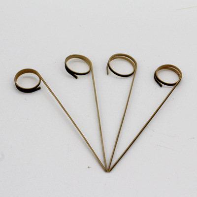 创意水果签水果叉手指串竹签鸡尾酒签 100支/包 黑色 厂家直销