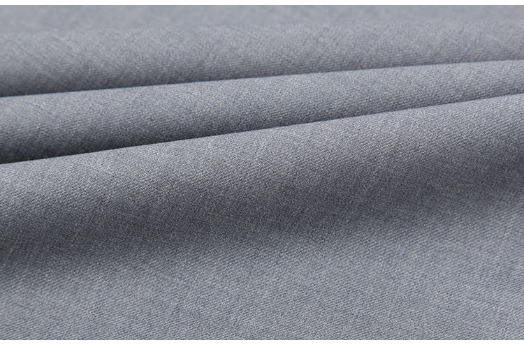 厂家直销斜纹tr面料 高密双纱哔叽 春夏时尚男士西装面料现货供应