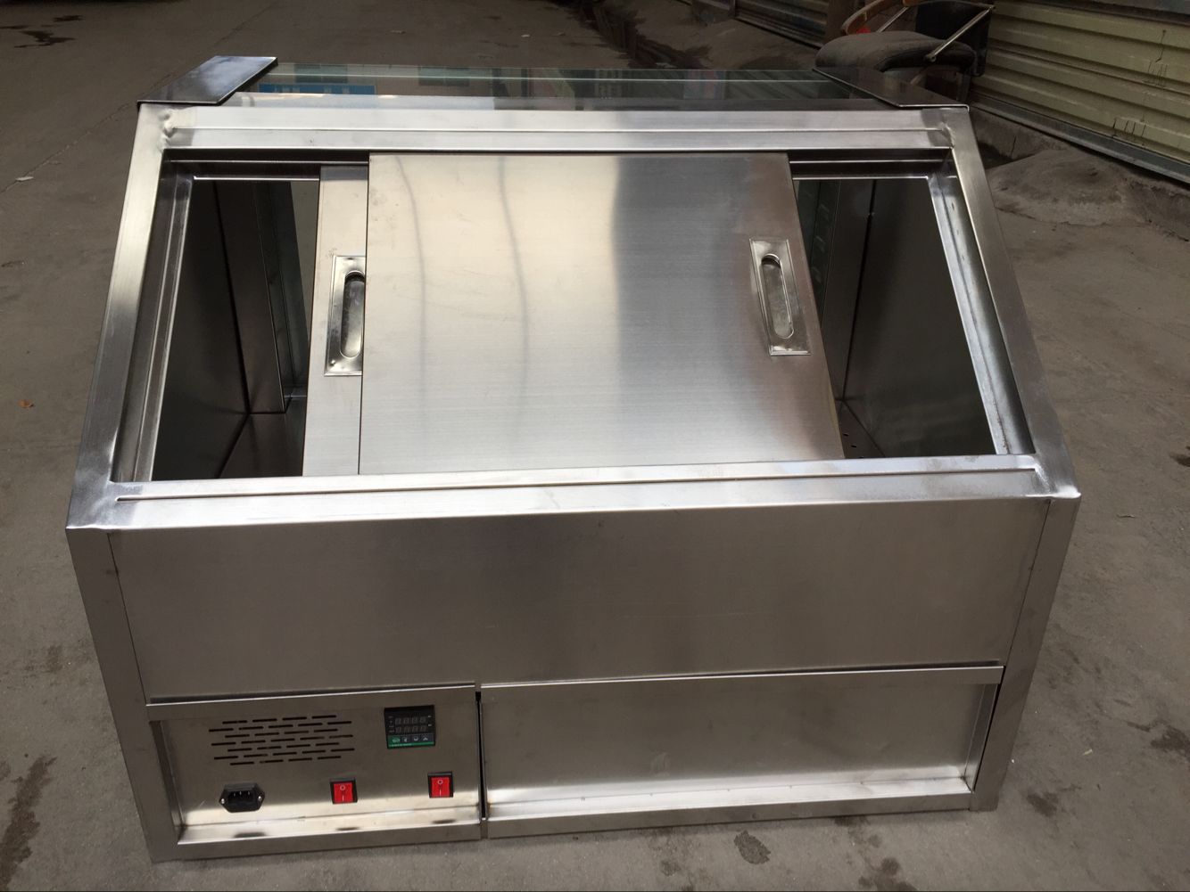 新款爆牌爆米花保温箱商用美式球形爆米花保温展示柜爆米花保温柜订制