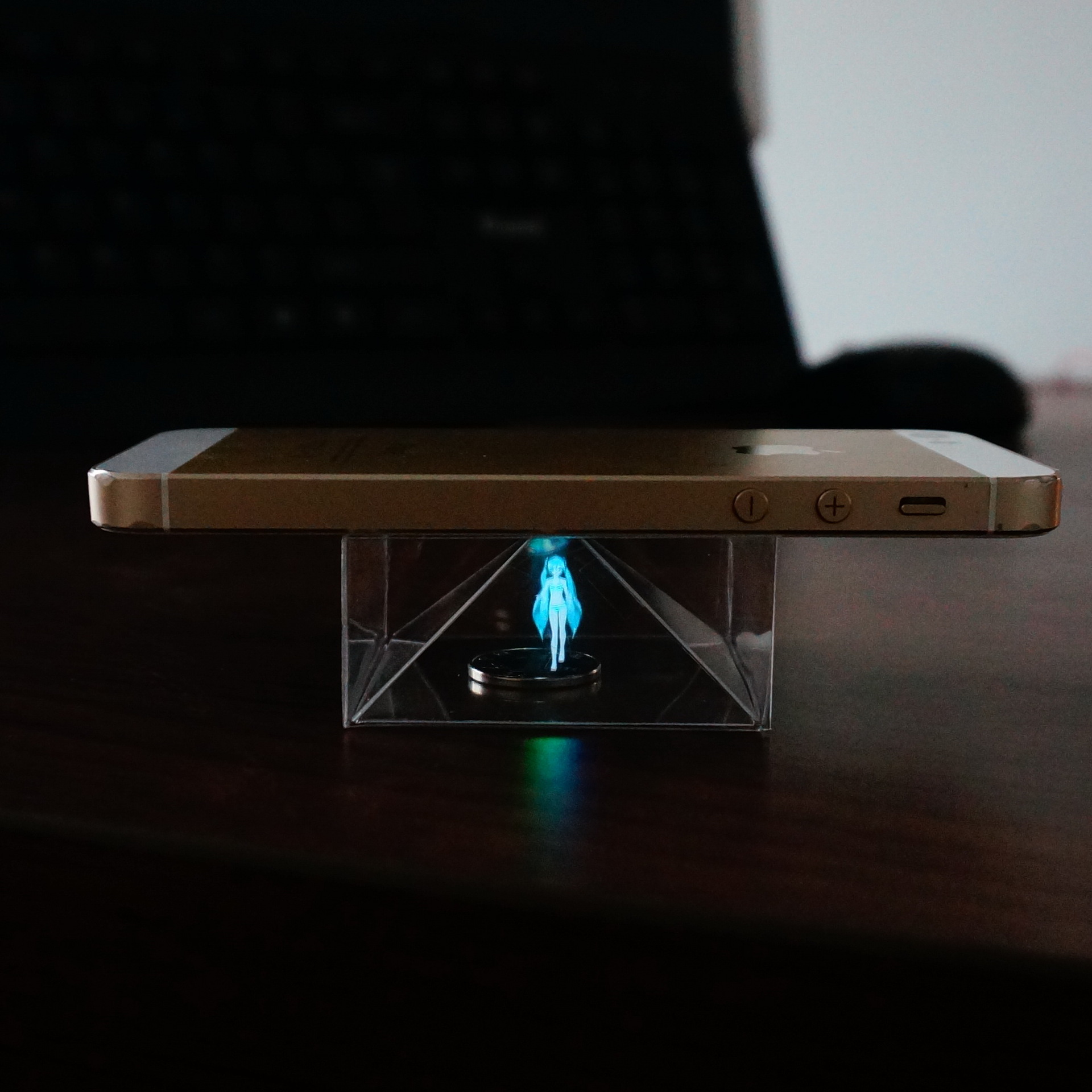 diy科技小制作 3d全息投影 科教材料 光学原理 然锐