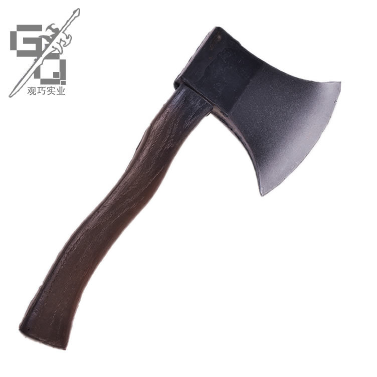 消防斧儿童玩具斧子 野人cos道具上海滩斧头帮仿真表演小刀pu软胶