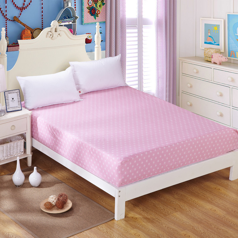 厂家直供网销**批发全棉斜纹半活性印花单床笠纯棉床上用品