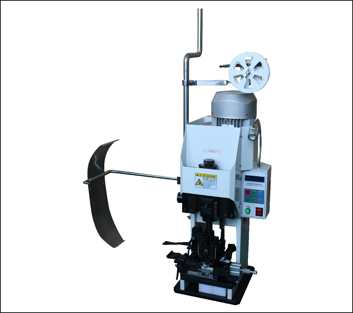 厂家直供 电动小型端子机 排线端子机326半自动剥打端子机