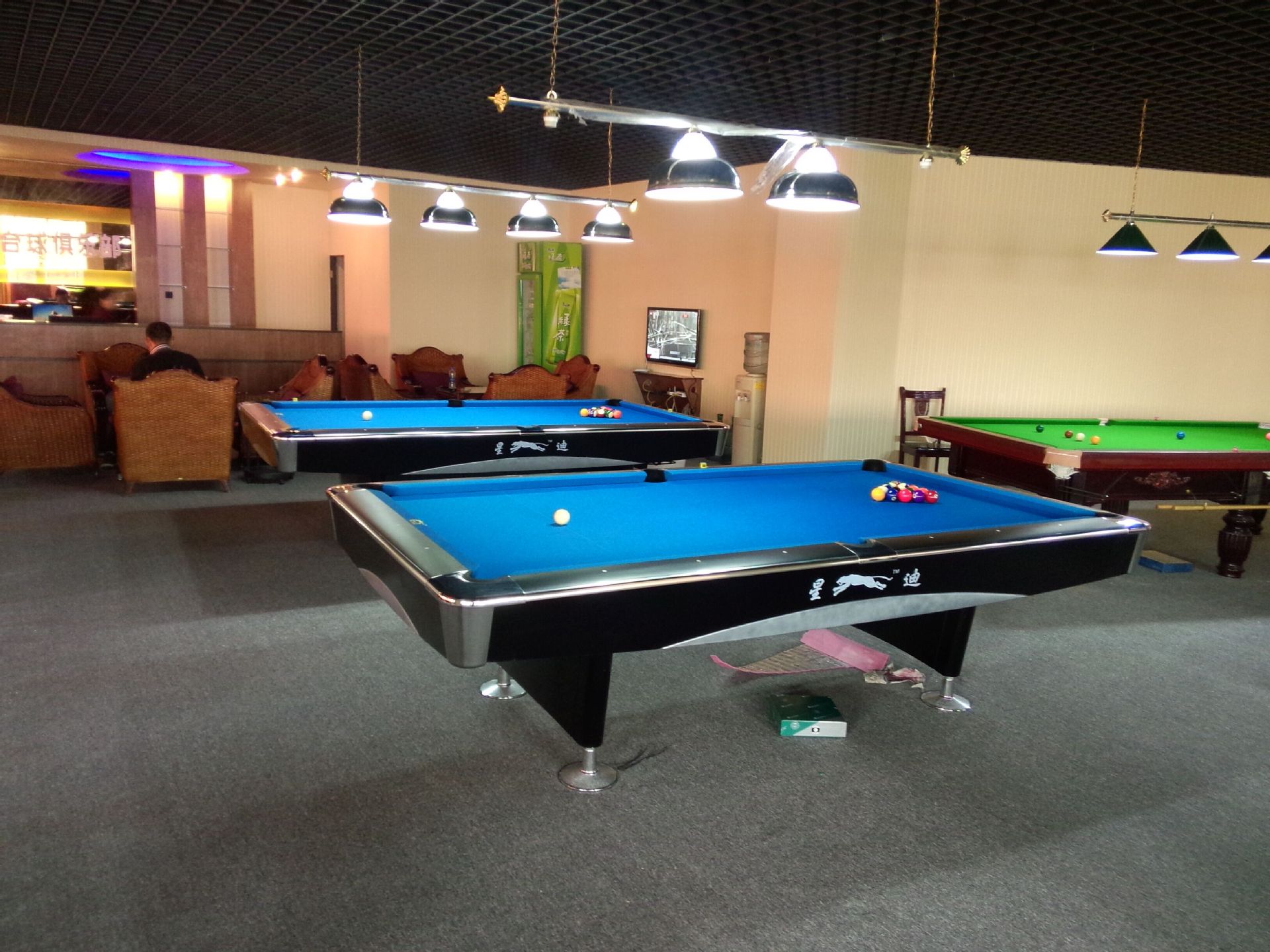 包邮四川花式9球台球桌家用标准九球桌球台美式16彩黑8乒乓二合一