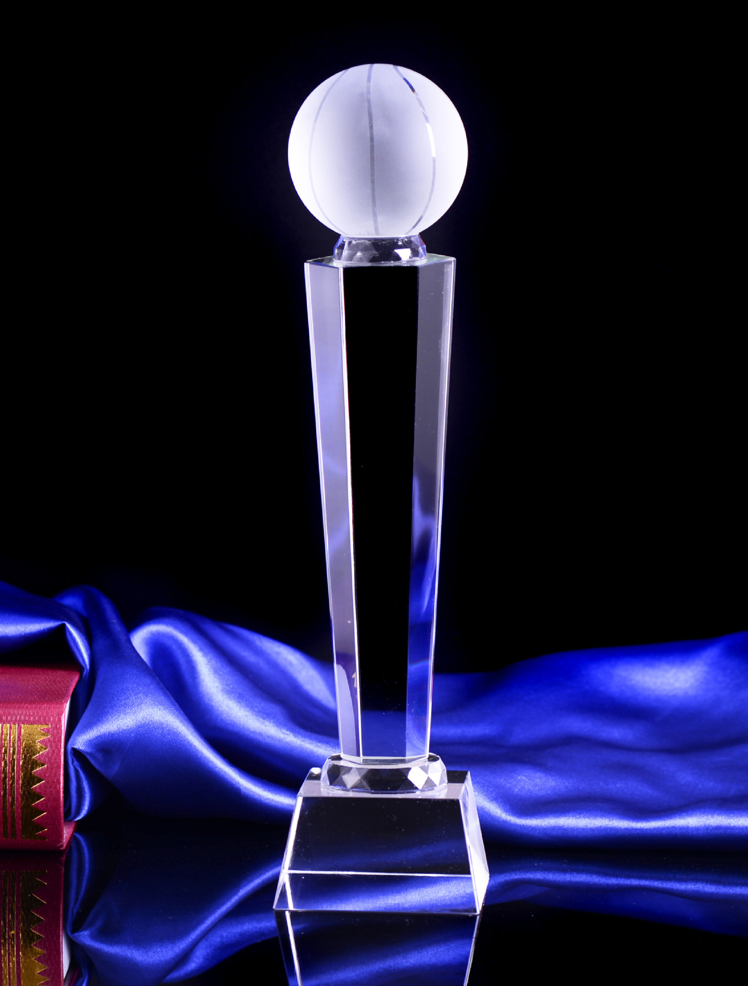 厂家直销水晶奖杯大拇指篮球足球网球高尔夫排球赛纪念创意奖杯 - 办