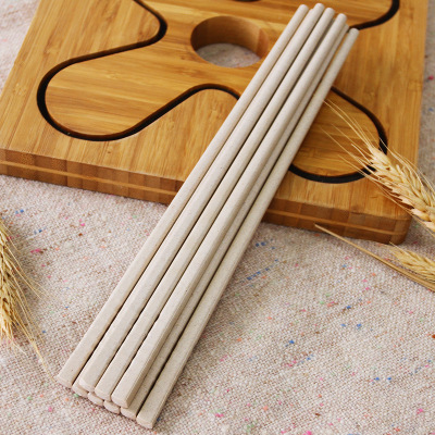 艾美诺稻壳环保筷子防霉家用套装创意学生成人健康餐具6双/12双装