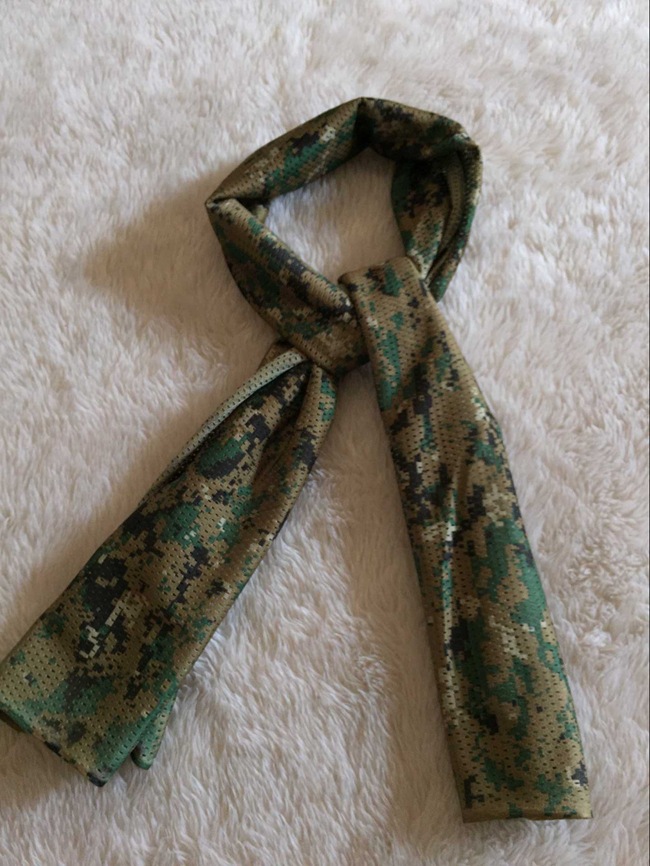 军迷伪装小方巾围脖我是特种兵围巾驴友夏秋防晒遮阳迷彩时尚头巾