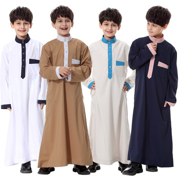 th873马来西亚童装长袍土耳其青年服装中东亚马逊wish服饰现货