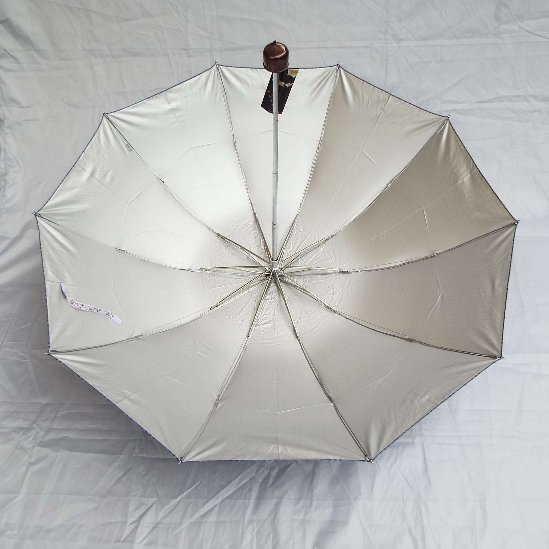 正品天堂晴雨两用三折伞聚酯银胶加大创意遮阳伞批发