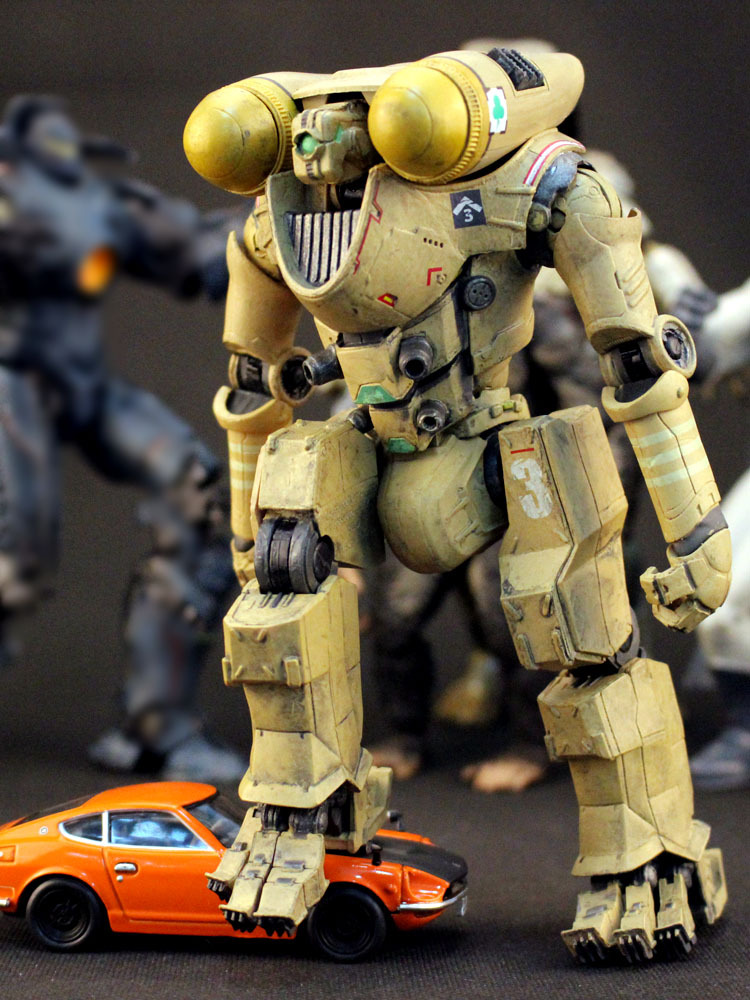 新款现货模型手办 neca 环太平洋 7寸中国机甲 地平线勇士 人偶