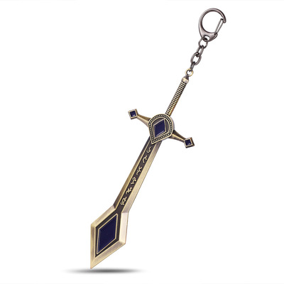 lol 英雄联盟 武器钥匙扣 审判天使凯尔 kayle 挂件配饰 15cm