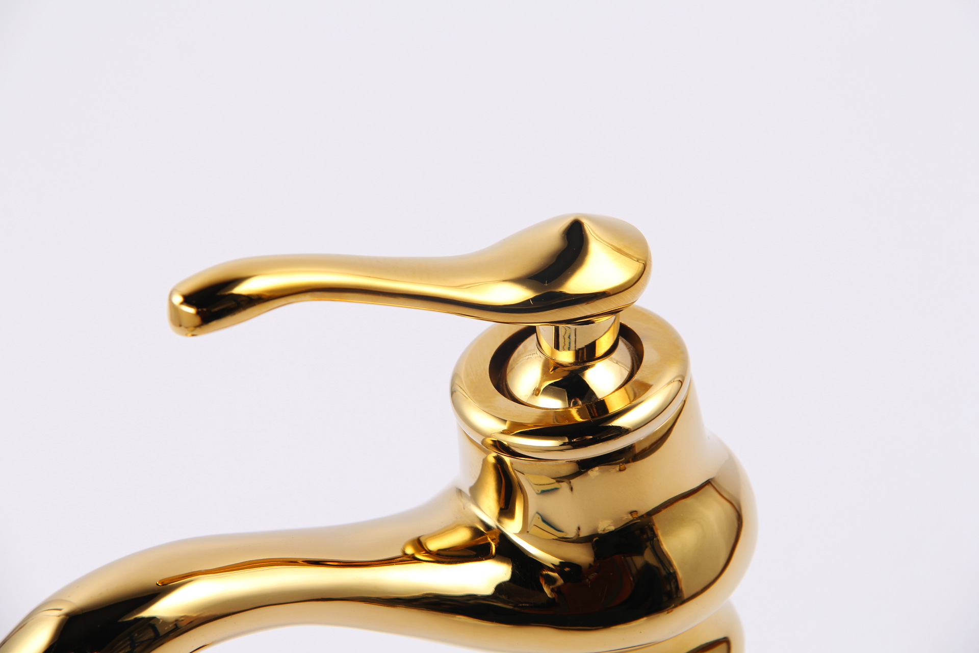 欧式全铜金色镀铬水龙头台上盆仿古面盆龙头洗脸盆洗手盆水龙头4