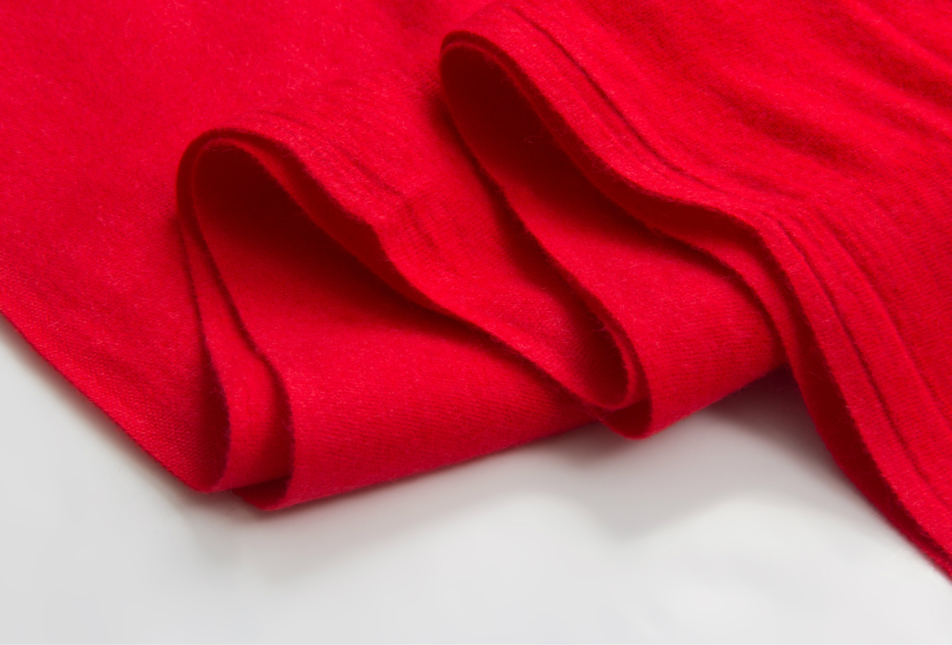 2017秋冬新款加厚仿羊绒大红围巾批发 年会定制logo现货厂家直批