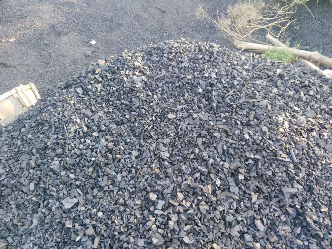 陕西纯苹果木炭渣木炭渣木炭粉末