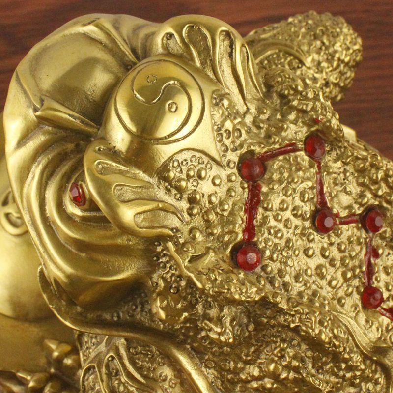 纯铜金蟾摆件元宝蟾三足蛤蟆金属工艺品家居工艺品铜器批发装饰品