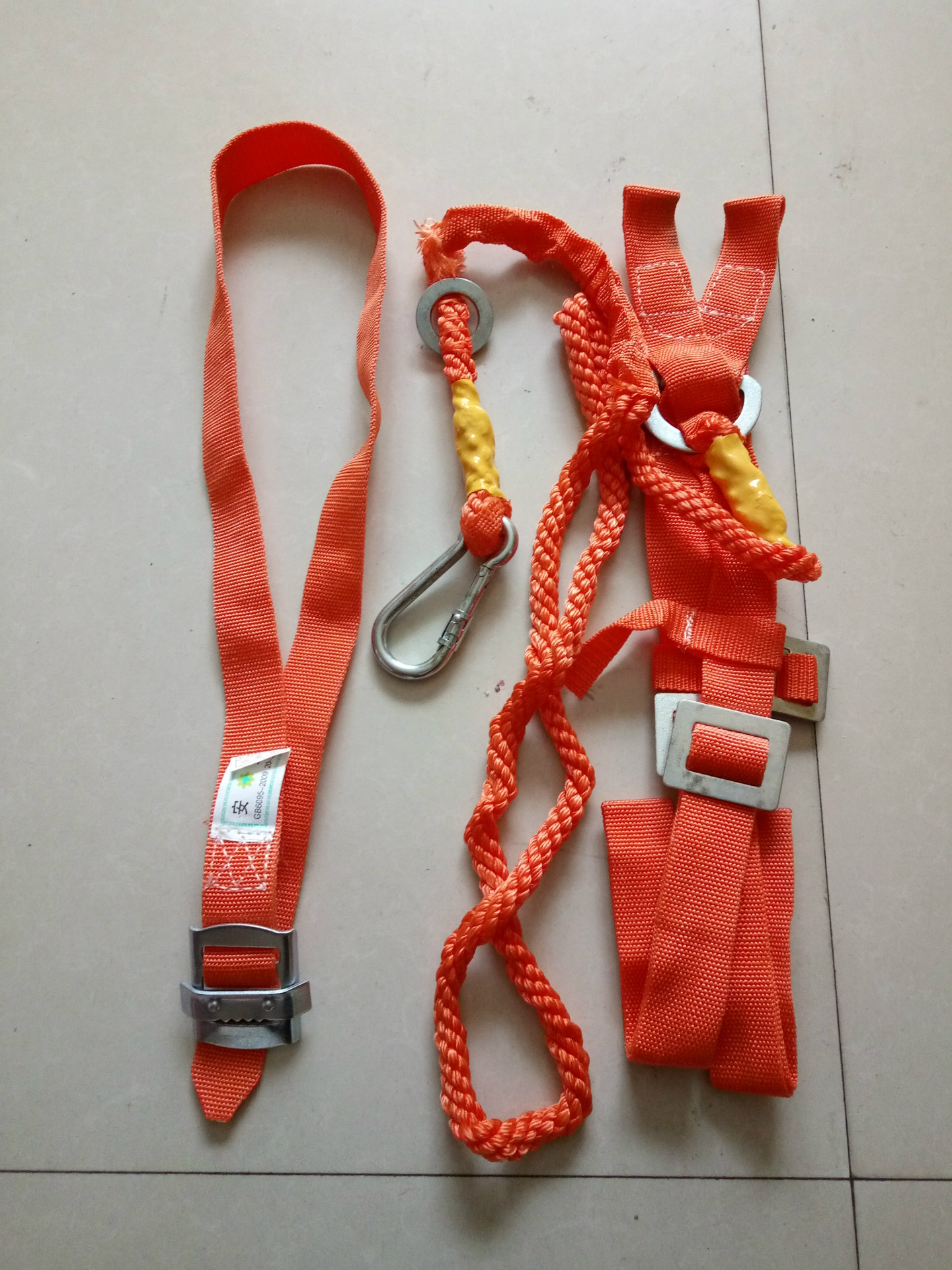 厂家供应安惠牌防坠器高空作业安全带悬挂式安全带