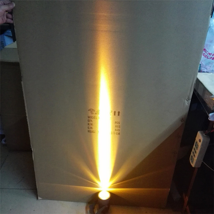 led一束光射灯10w聚光远程投射灯户外防水超亮投光灯室外光柱灯具