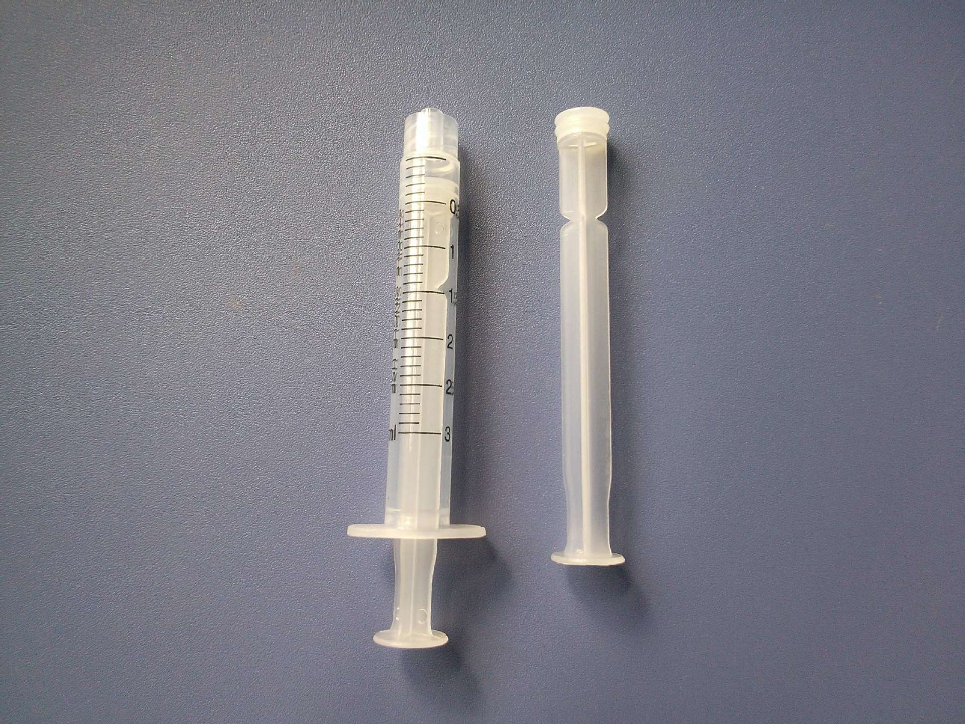 批发3ml/5ml/10ml硅胶塞化妆品灌装针筒 预灌装一次性注射器