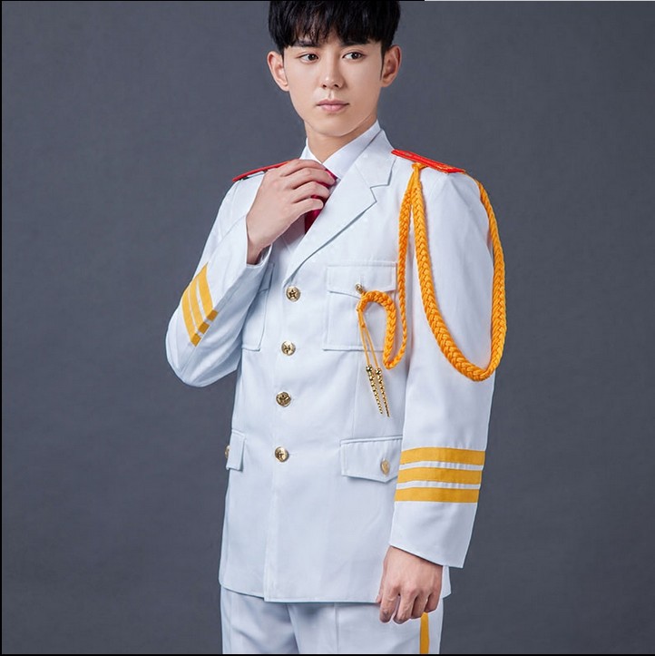 军鼓服装套装管乐队升旗手军装演出男女仪仗队国旗班合唱礼服学生