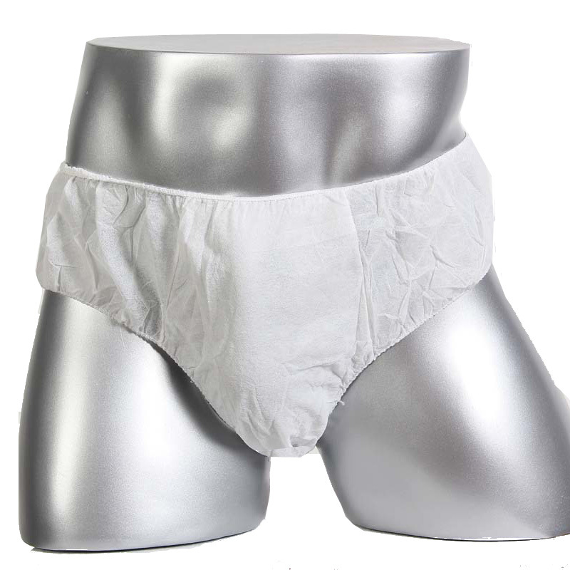 厂家批发一次性男士纸内裤,酒店桑拿三角型一次性无纺布内裤 批发