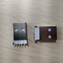 USBAM90度插板公头 USB插件公座 U盘公头