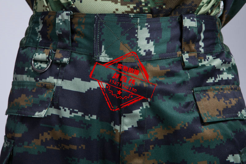 07特战冬虎斑秋冬豹纹迷彩服 防静电防辐