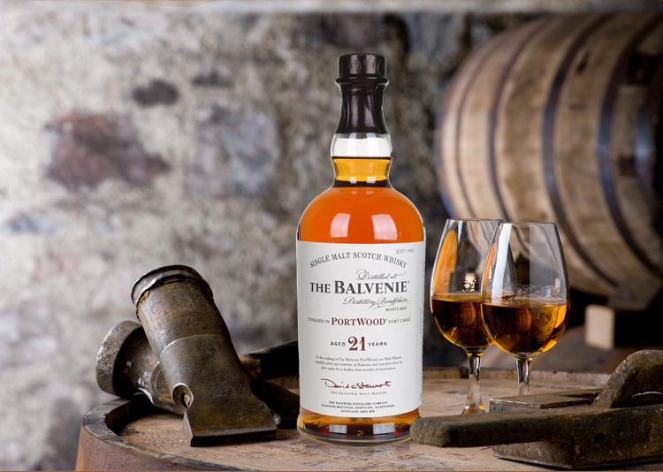 进口洋酒 balvenie 百富21年单