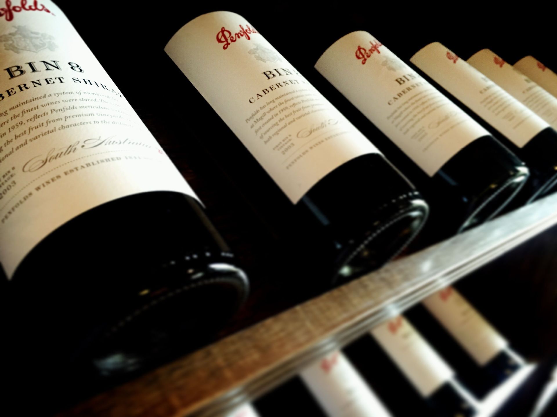 澳洲奔富bin8红酒奔富酒园干红葡萄酒6x750ml