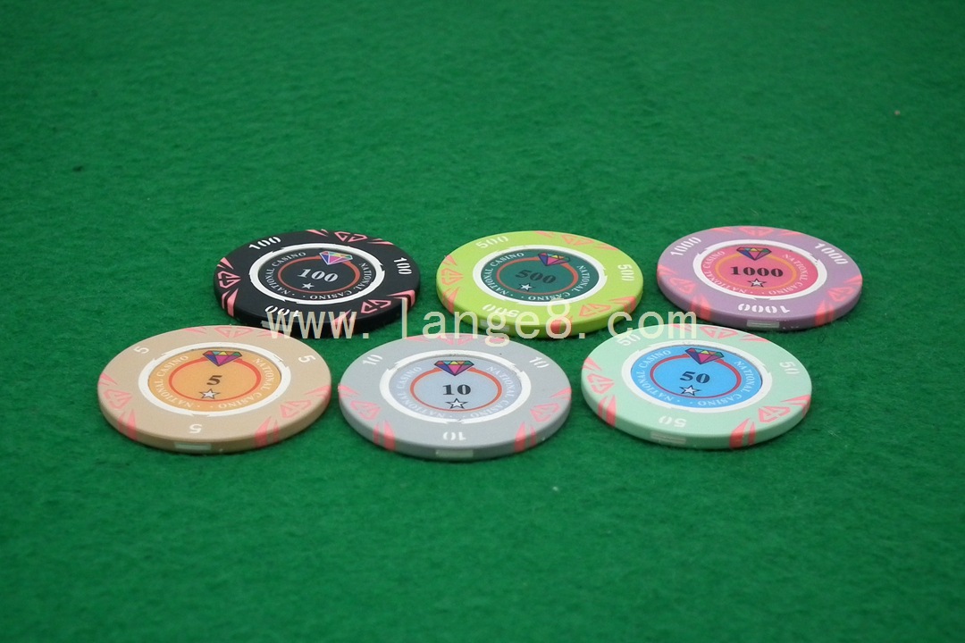 广州蓝鸽三色尼龙筹码 三色防伪筹码 尼龙防伪筹码专业生产厂家