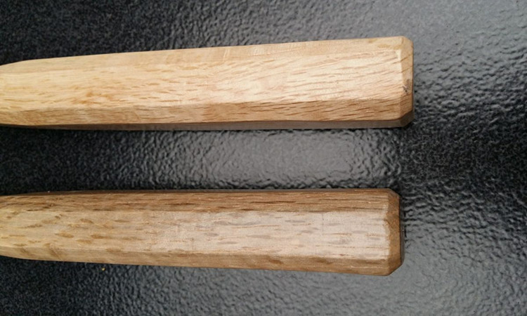 青冈木羊角锤柄-柞木柄