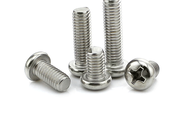 304/316 英制美制 十字槽半圆头机螺丝 元机 盘头十字机螺钉 现货