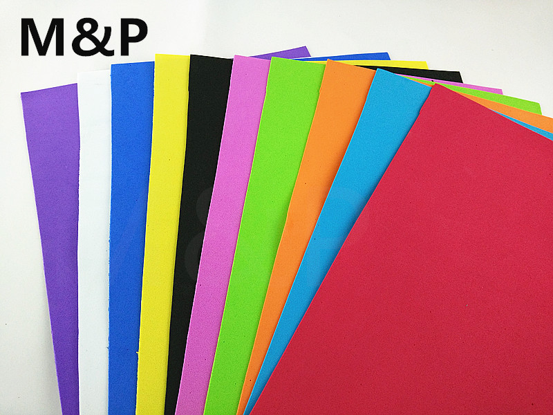 1mm a4海绵纸 尺寸29*20cm 1包10张装  24色可以选