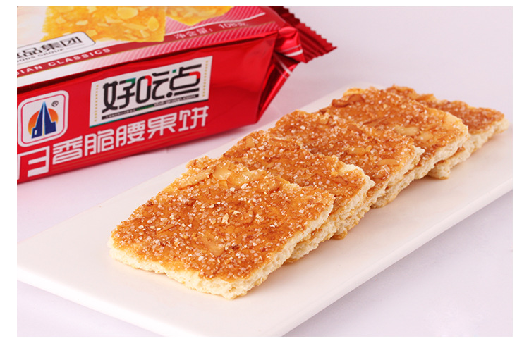 02500包装规格好吃点香脆杏仁饼108g,好吃点腰果饼108g,好吃点核桃饼