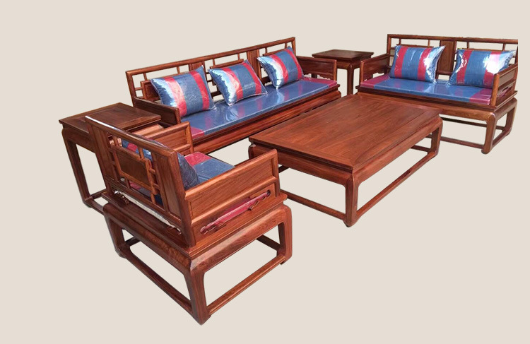 家具有限公司 供应信息 沙发类 东阳红木沙发花梨木刺猬紫檀原木沙发