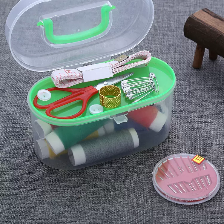 货源批发家中宝便携针线盒套装 居家实用针线包缝纫组合工具套装