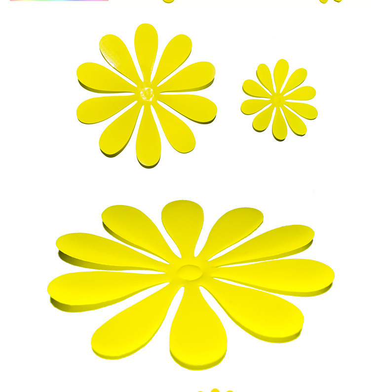 3d仿真立体太阳花flower 12只/包家居装饰墙贴速卖通亚马逊热卖