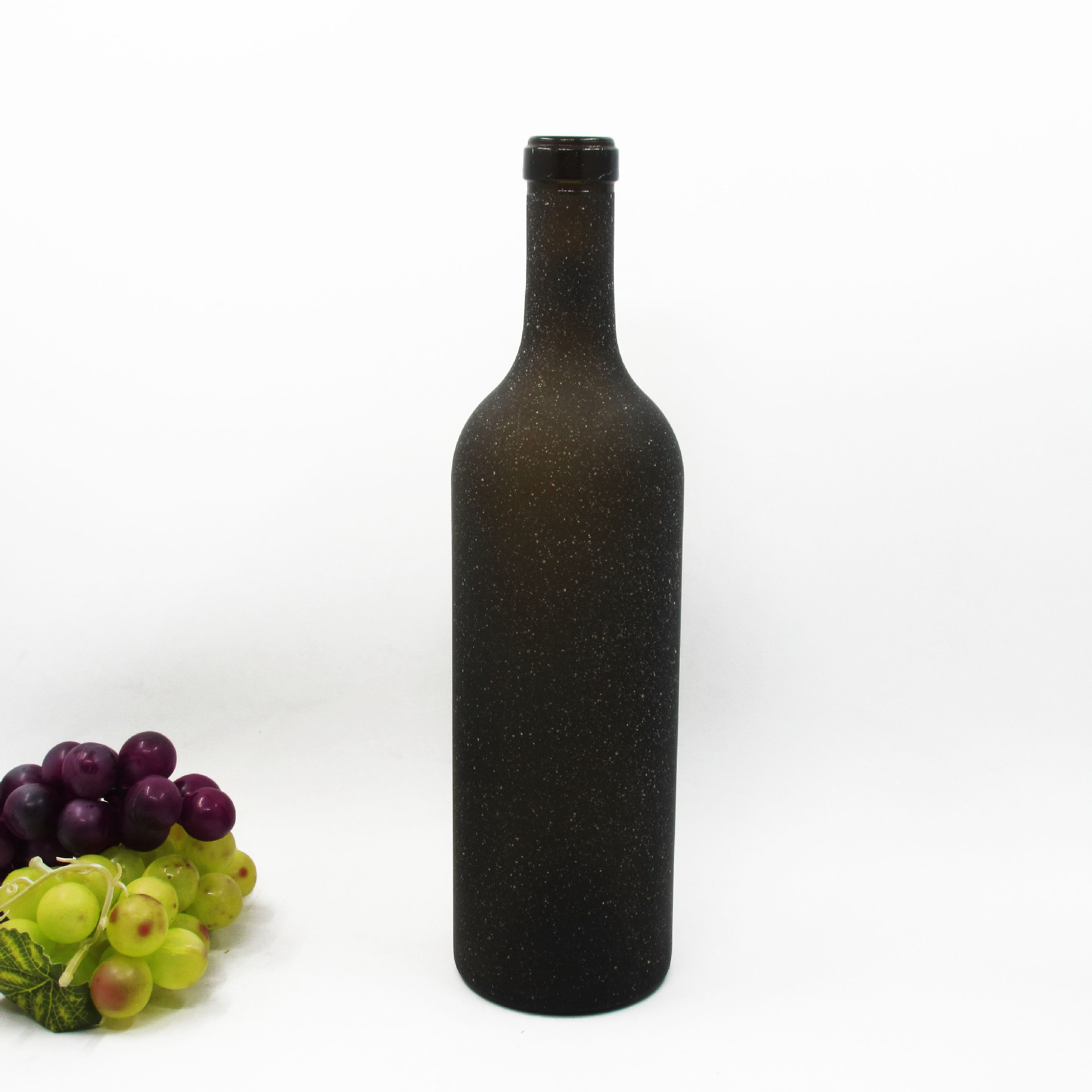 750ml波尔多玻璃酒瓶定制工艺葡萄酒瓶装饰红酒瓶玻璃瓶厂家