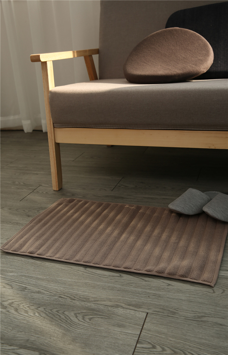 日式日本和风 素色淡雅 纯棉柔软 家居必-地毯,地垫