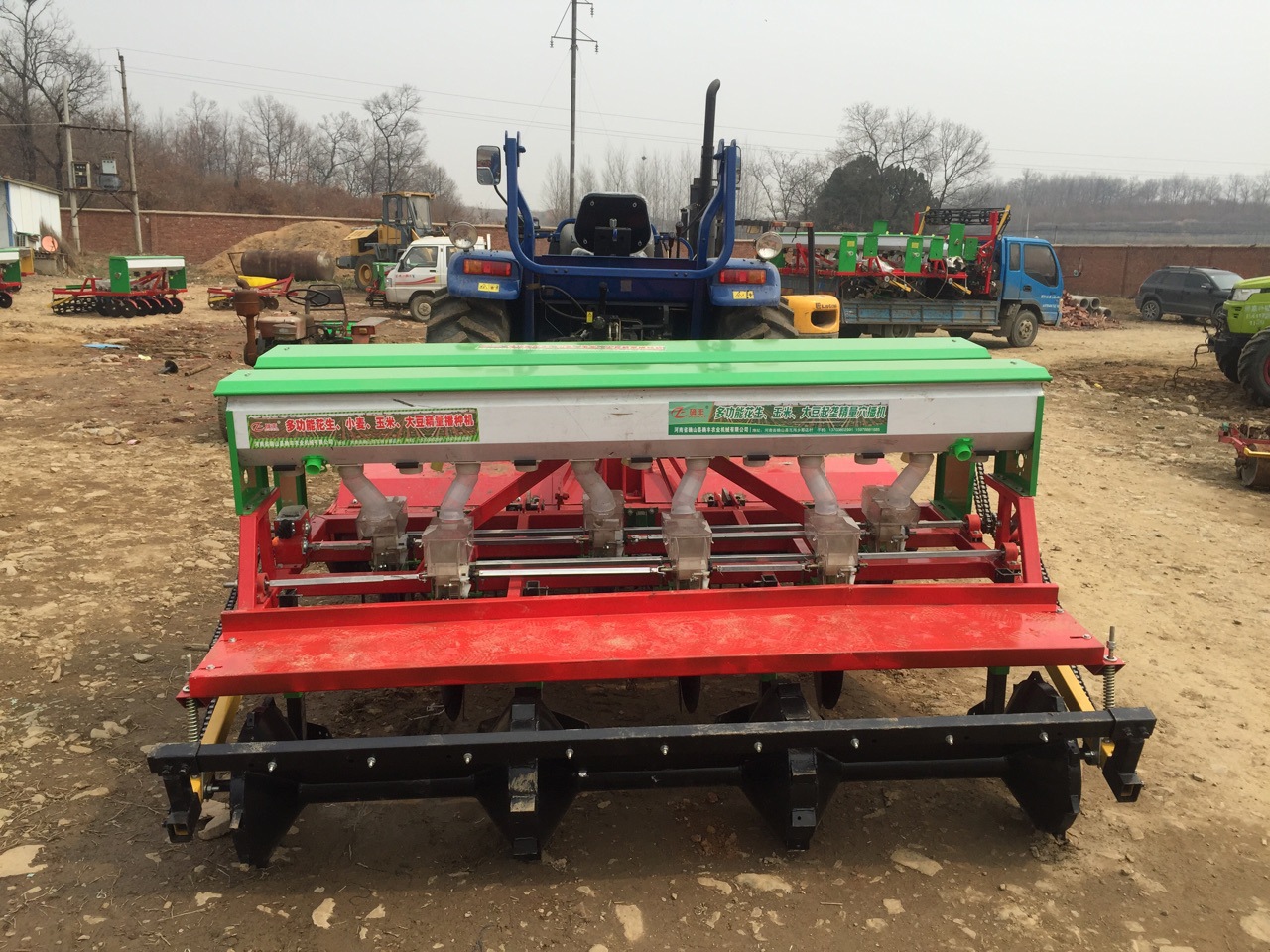 花生播种机大豆精播机