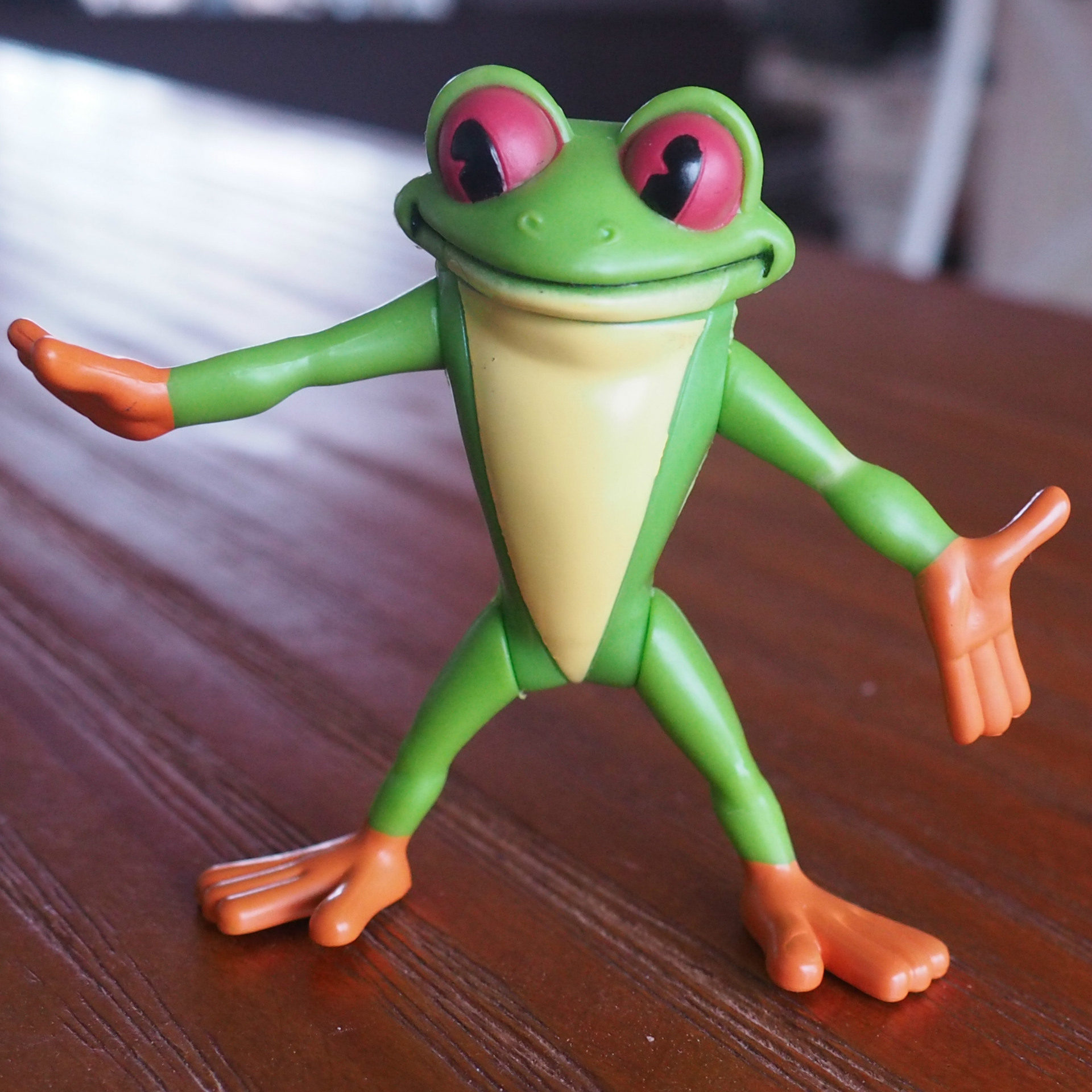 骏翱塑胶模型玩具 雨林动物系列 青蛙 地摊王 新品 爆款 工厂直销