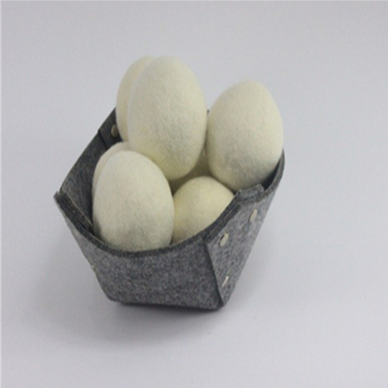 厂家供应优质烘干羊毛毡球 白色干燥毛毡球 吸水吸潮毛毡干燥球