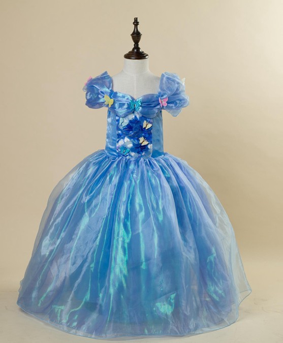 2016夏灰姑娘公主裙 高品质cinderella晚礼服节日蓬蓬连衣裙