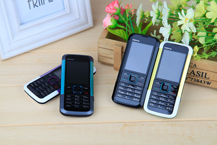 诺基亚n5000原版时尚音乐超薄按键功能手机批发工厂热销产品