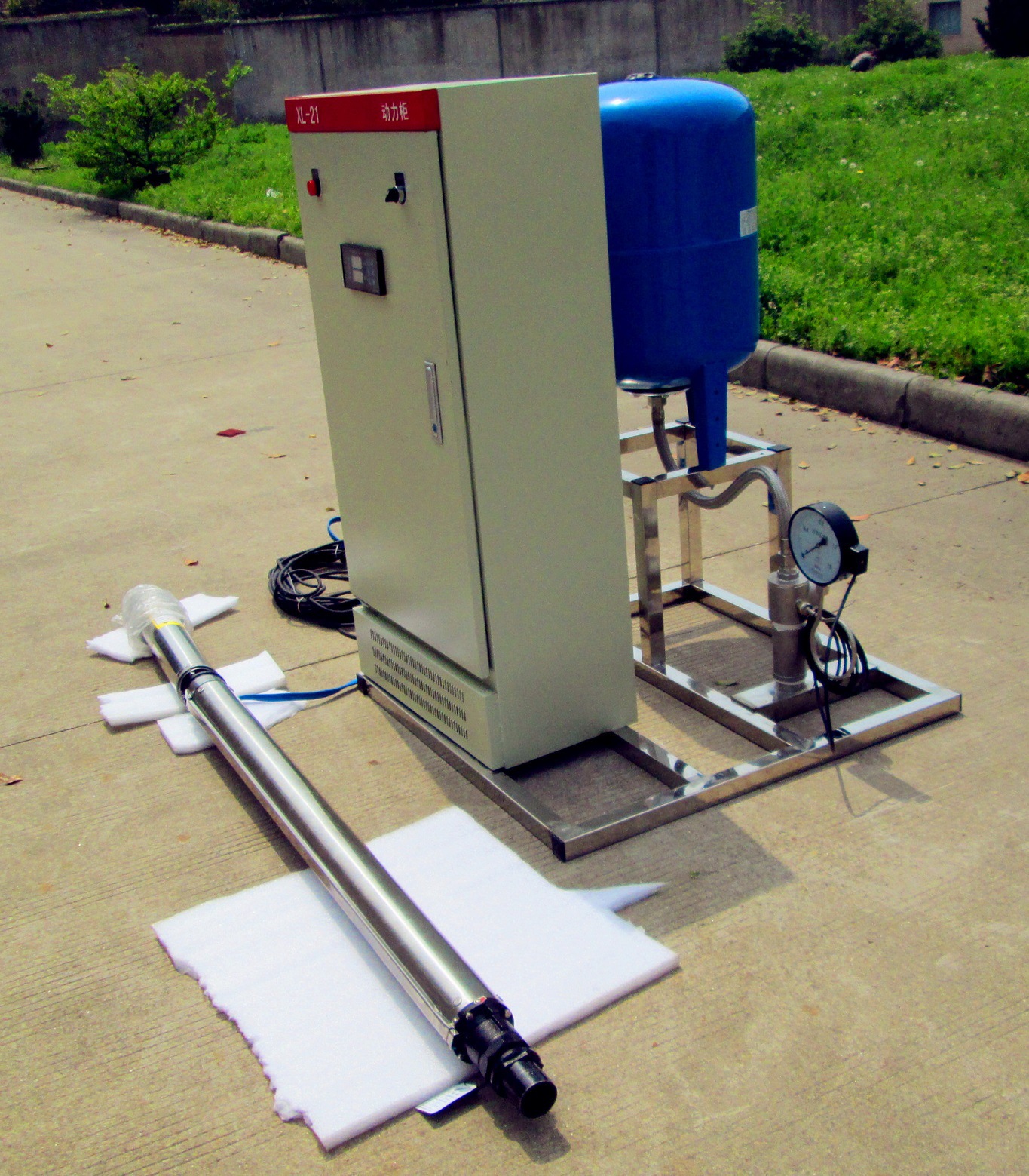 深井潜水泵恒压变频供水设备 全自动无塔供水设备