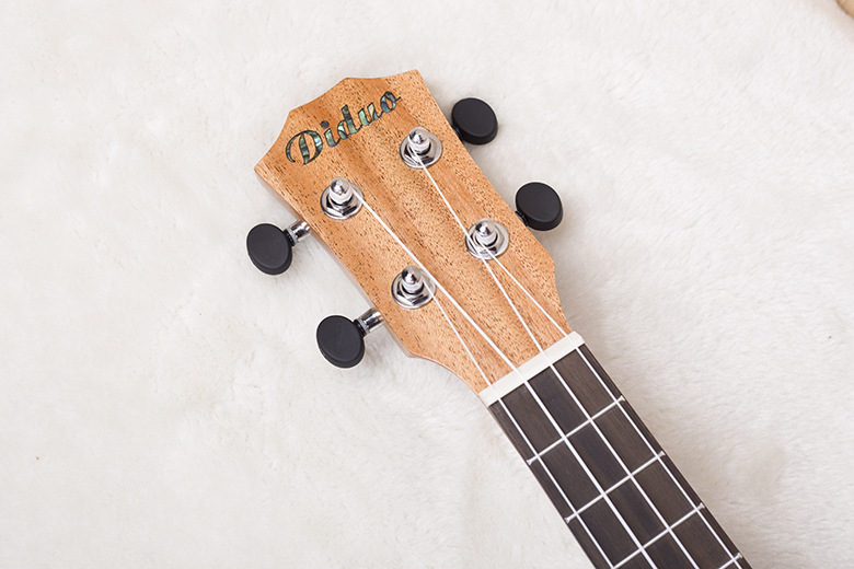 26寸单板尤克里里 镶边云杉桃花芯d-65u ukulele 夏威夷乌克丽丽-民族