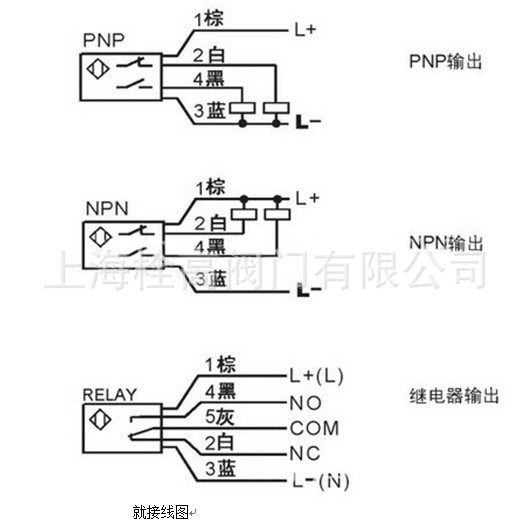 消防流量开关                           可调节流量大小  就接线图